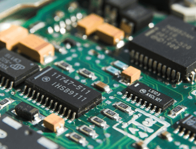 Fabricación basada en el uso de circuitos integrados con miles de componentes.