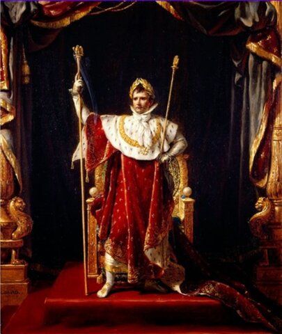Napoleón se proclama emperador de Francia