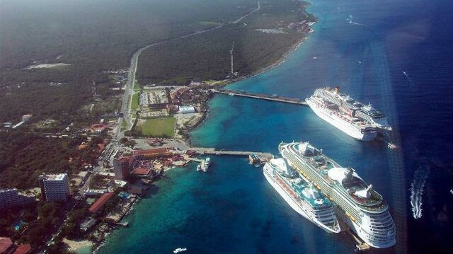Reconstrucción del muelle en Cozumel, Quintana Roo y las obras en Altamira, Tamaulipas