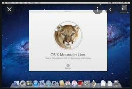 2012: Mac OS X 10.8 " Mountain Lion"