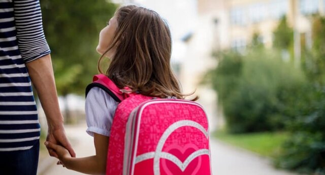 Primer día en el Kínder