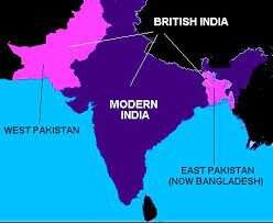 West and East Pakistan