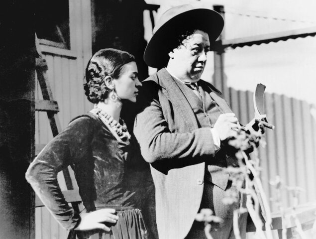 He is reunited with Diego Rivera