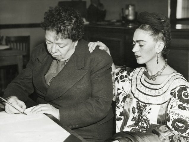 Frida Kahlo and Diego Rivera get married