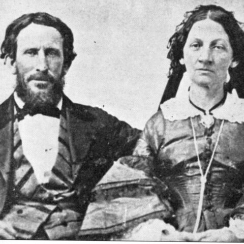 Donner Party snowbound in the Sierra Nevada (1846-1847)