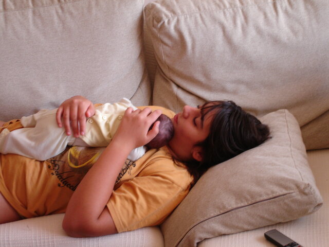 primer contacte amb la meva germana, Ainhoa