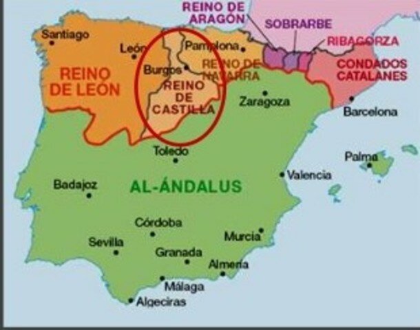 Aparición de Castilla como condado independiente