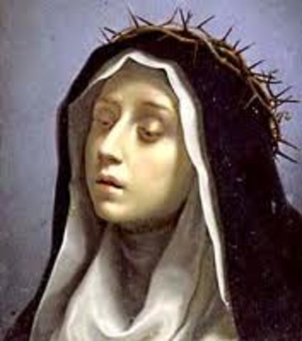 Santa Catalina de Siena.