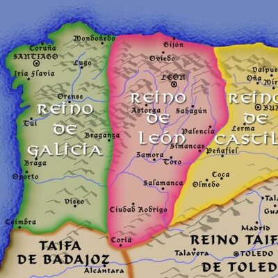 Timeline: LA RECONQUISTA DE LOS REINOS CRISTIANOS