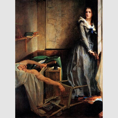 Charlotte Corday’s death