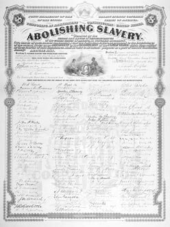 13th Amendment ratified