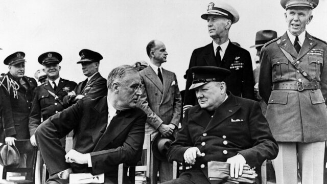 Az atlanti Charta aláírása