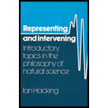 Representing and Intervening, Introducing Topics in the Philosophy of Natural Science