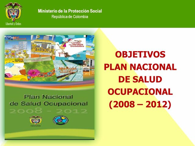 PLAN NACIONAL DE SALUD OCUPACIONAL