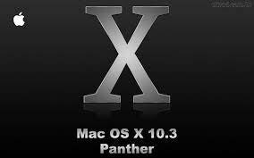 Mac OS X (versión 10.3, Pinot)