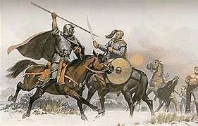 Los visigodos derrotan a los Suevos