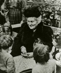 Maria Montessori dies in Amsterdam
