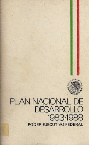 1983 se crea el Plan Nacional de Desarrollo.