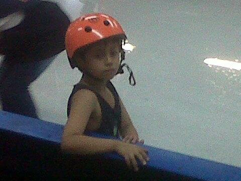 Mi primera vez patinando sobre hielo