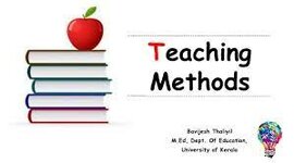 Timeline: Teaching methodds