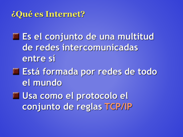 2. QUE ES INTERNET