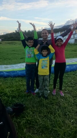 Mi Primera vez Volando en Parapente