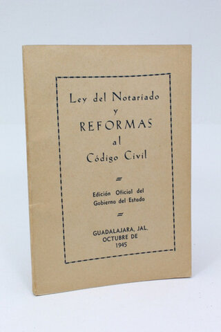 Nueva Ley del Notariado para el Distrito Federal