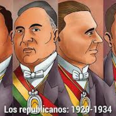 Timeline: GOBIERNOS REPUBLICANOS (1920-1932)