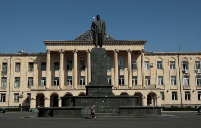 He was born in Gori, Georgia.