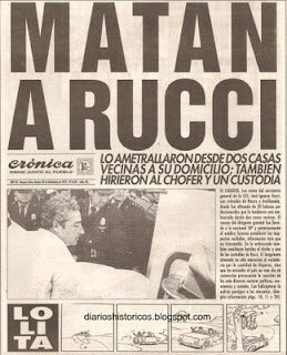 Asesinan a Rucci