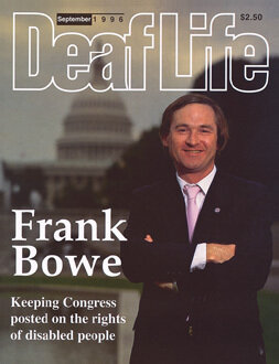 (1979) Frank Bowe representante de las personas con discapacidad.