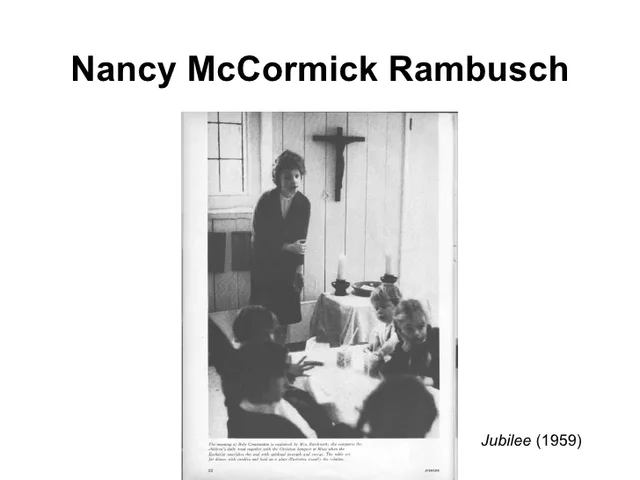 Nancy was appointed by Mario Montessori to be the US Representative of AMI