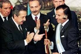 Menem asume a la presidencia