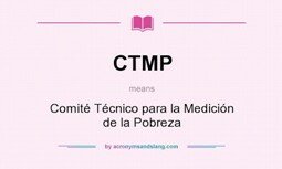 Comité Técnico para la Medición de la Pobreza (CTMP)