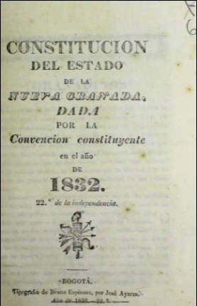 CONSTITUCION DE 1832