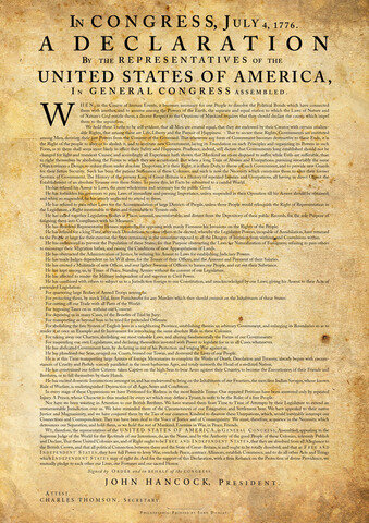 Declaració d’Independència d’EEUU