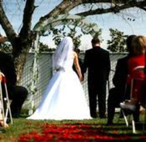 The day my mum and dad got married