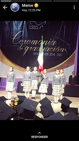 ULTIMA PRESENYACION DE ESCOLTA