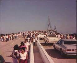 Inauguración del Puente de Tampico.