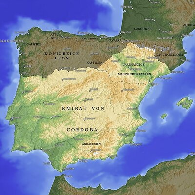 Timeline: El Paso de los Musulmanes por la Península Iberica