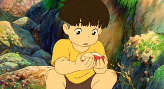 the little boy realized that she needs water