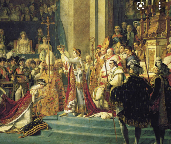 Napoleon crowned himself Emperor