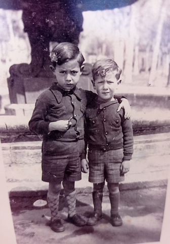 Mi abuelo materno y su hermano Miguel