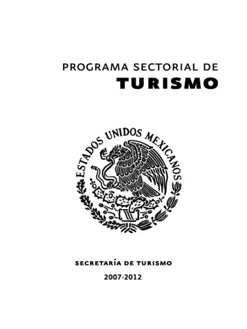 Programa Sectorial de Turismo (2007-2012)