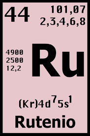 44 - RUTENIO