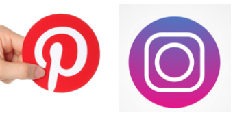 Pinterest e Instagram