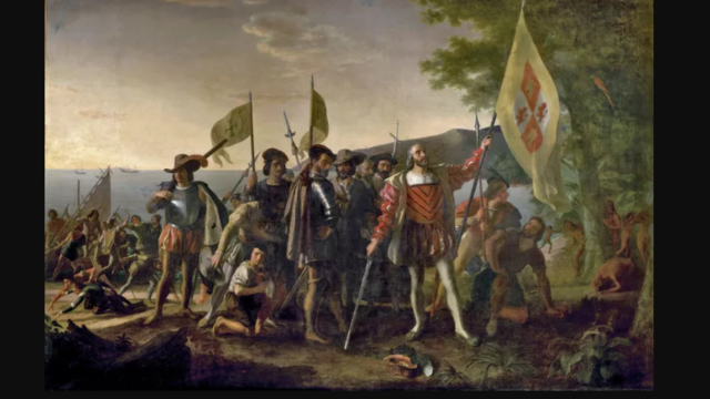 Christoper Columbus discovers the Americas