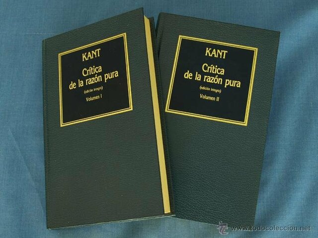 Publicación de la Crítica de la Razón Pura, escrita por Immanuel Kant