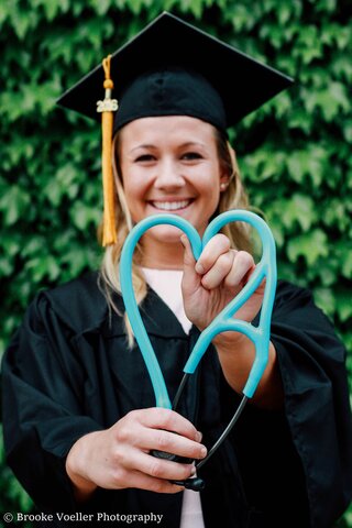 Graduating Nursing School