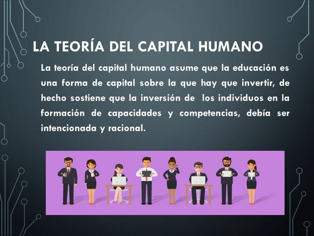 Teoria del capital humano